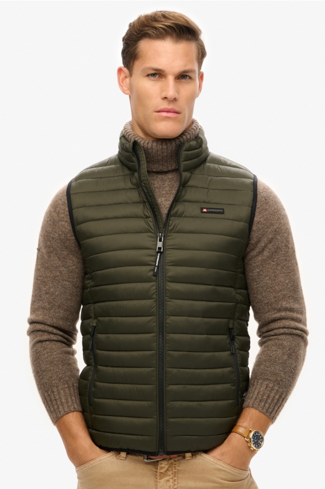FUJI LITE GILET M5012056A SURPLUS GOODS OLIVE